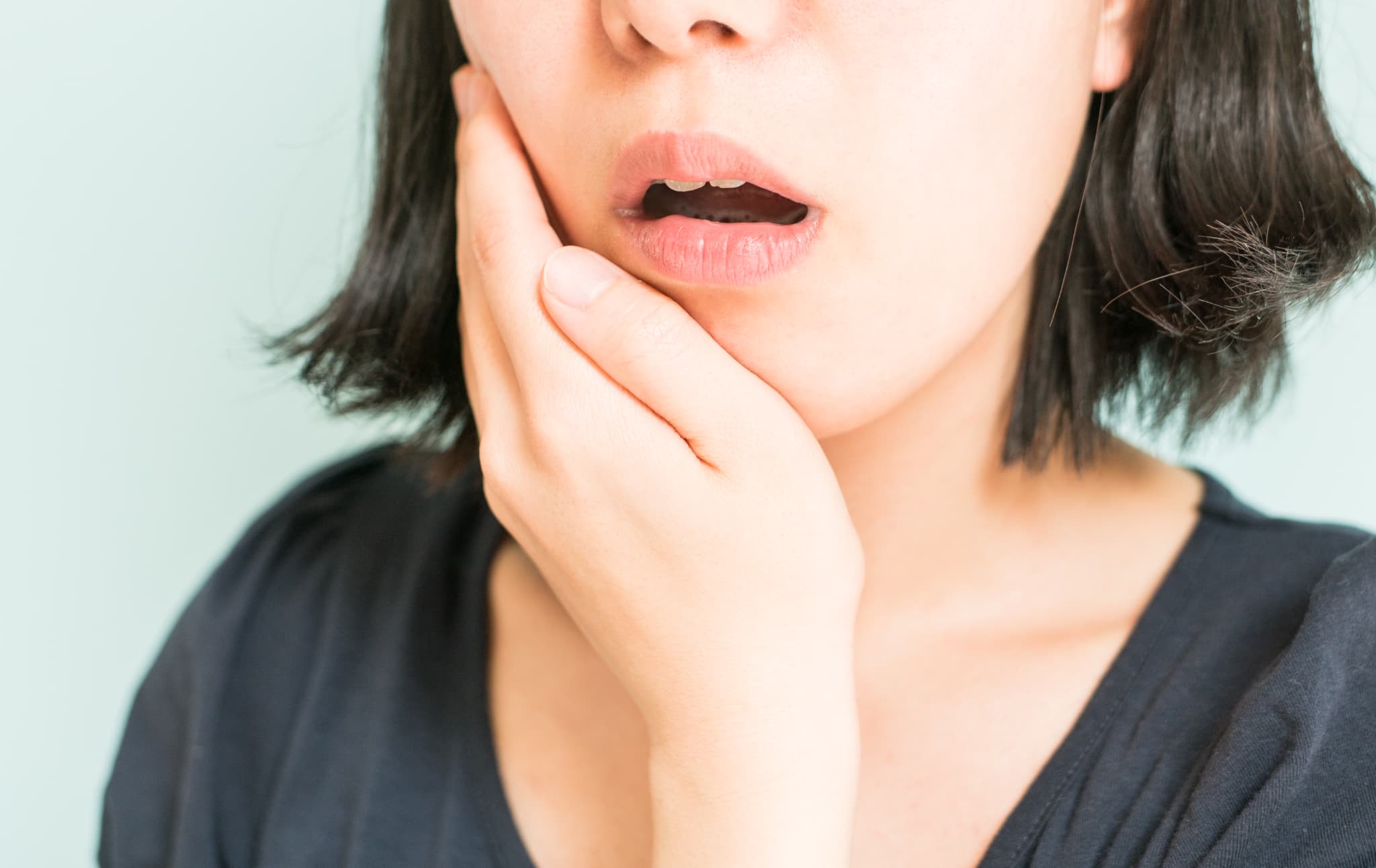 噛み合わせが悪いのが気になっている女性