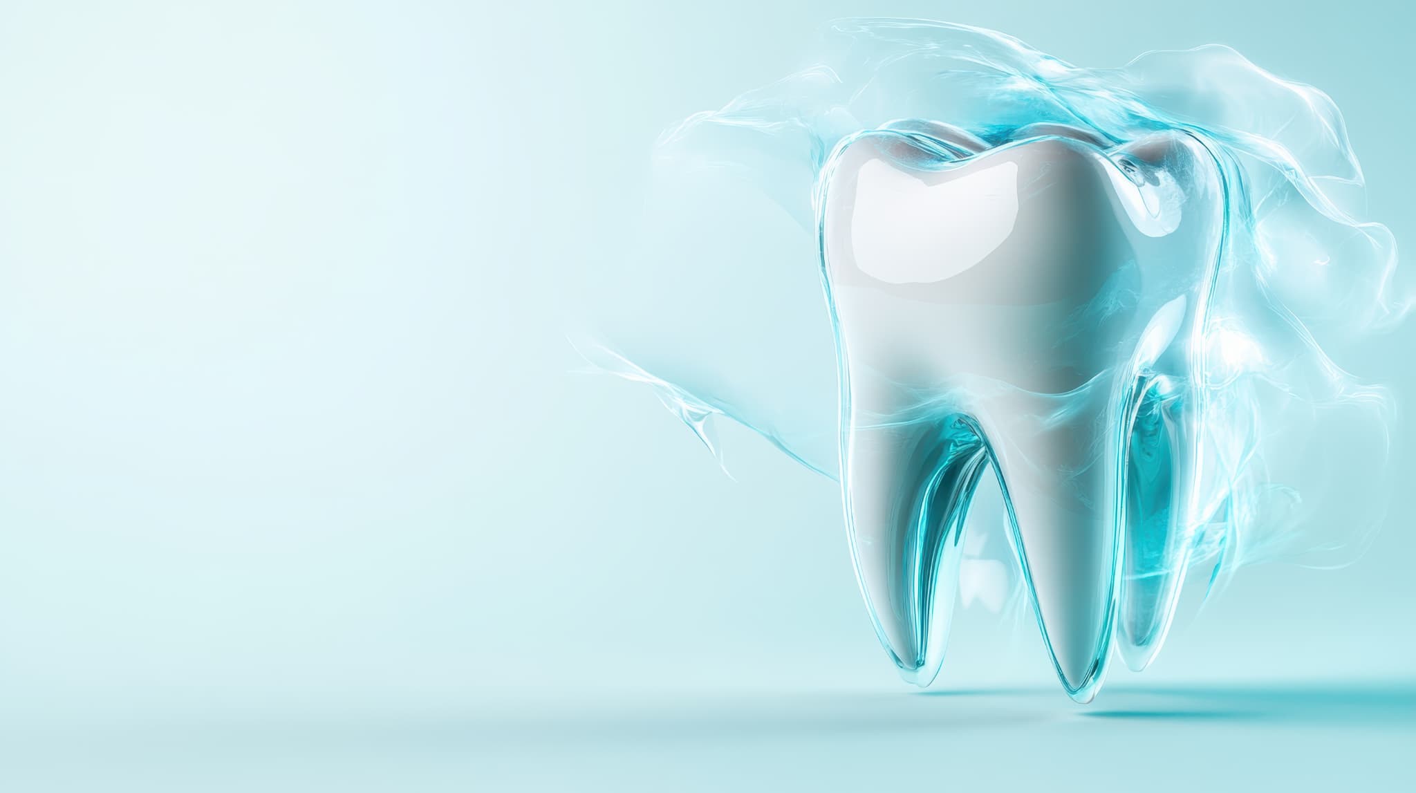 予防歯科で歯をケアするイメージ